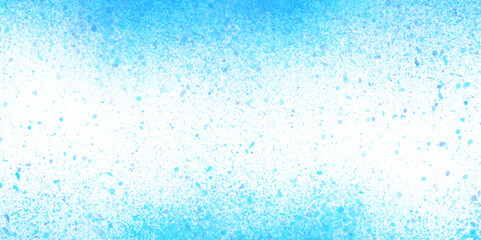 Background with lots of light spots blue illustration. Abstract blue splash on canvas Vector art design. Abstract blue and white paint splash. Vector watercolor spots of blue on a white background.