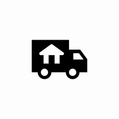 moving services icon sign vector