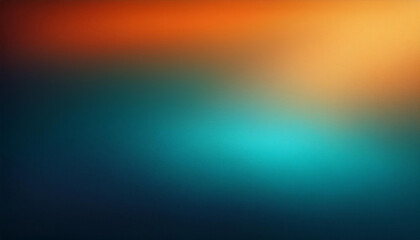 blurred abstract heritage with darkish blue teal and orange gradient