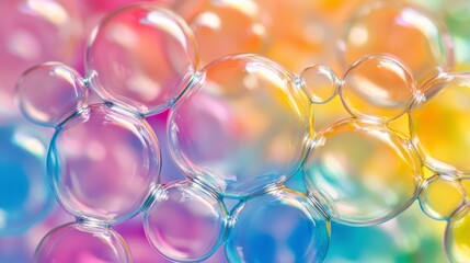 Foamy Texture Close-Up
