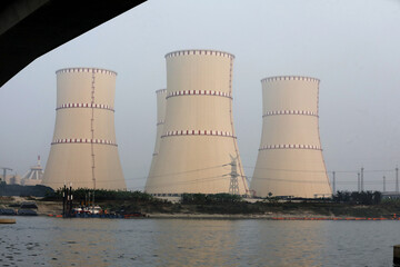 The Rooppur Nuclear Power Plant at Ishwardi in Pabna, Bangladesh. Ruppur Nuclear power plant is a...