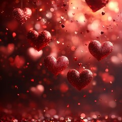 Obraz premium Valentines Day background for the commercial use --stylize 550 --v 6.1 Job ID: b87e0b78-3e9e-41ce-8b65-6fa67123c3e0