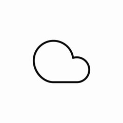cloud system icon sign vector