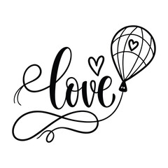 Hand drawn heart isolated. Design element for love concept. Doodle sketch red heart shape.