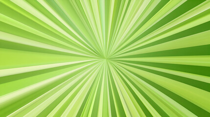 Obraz premium Bright green lines radiate outward, creating a dynamic sense of movement and freshness