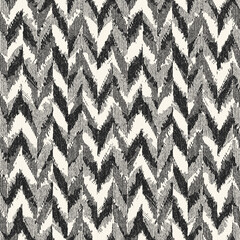 Monochrome Grain Irregular Herringbone Pattern