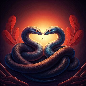 golden heart on black background