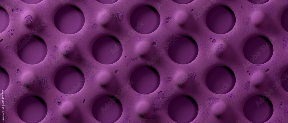 Poster abstraction punch card top view seamless pattern c_004