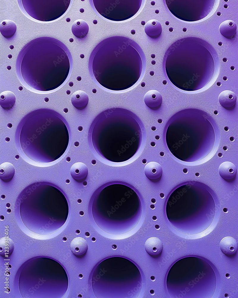 Aufkleber abstraction punch card top view seamless pattern c_009