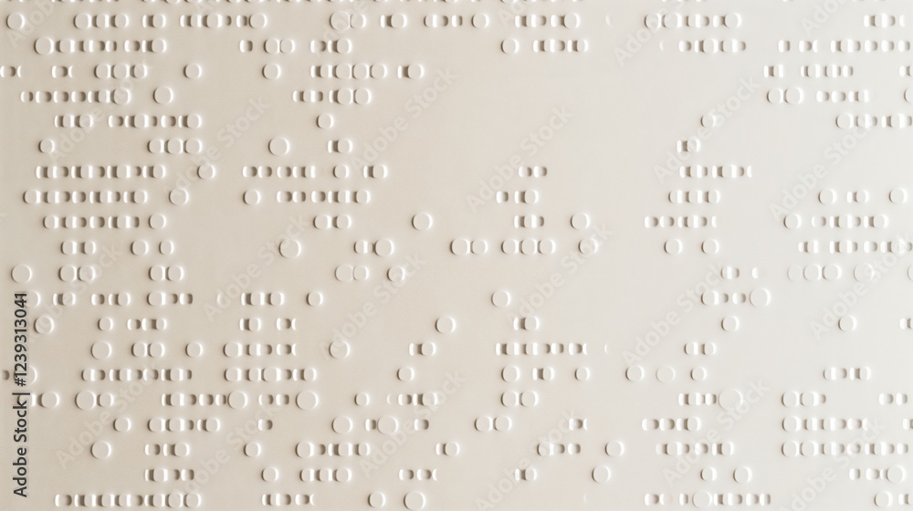 Poster abstraction punch card top view seamless pattern c_024
