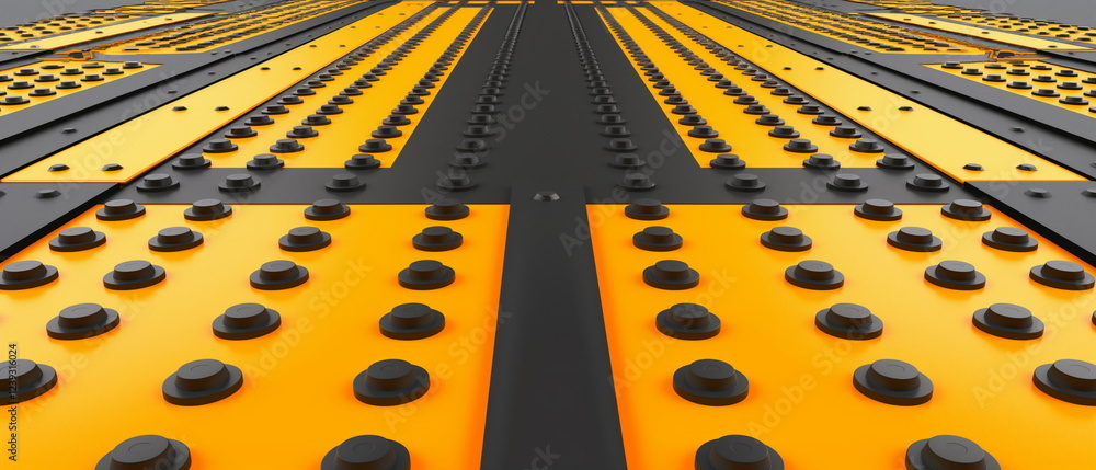 Poster dotted rows top view seamless pattern completely s_001