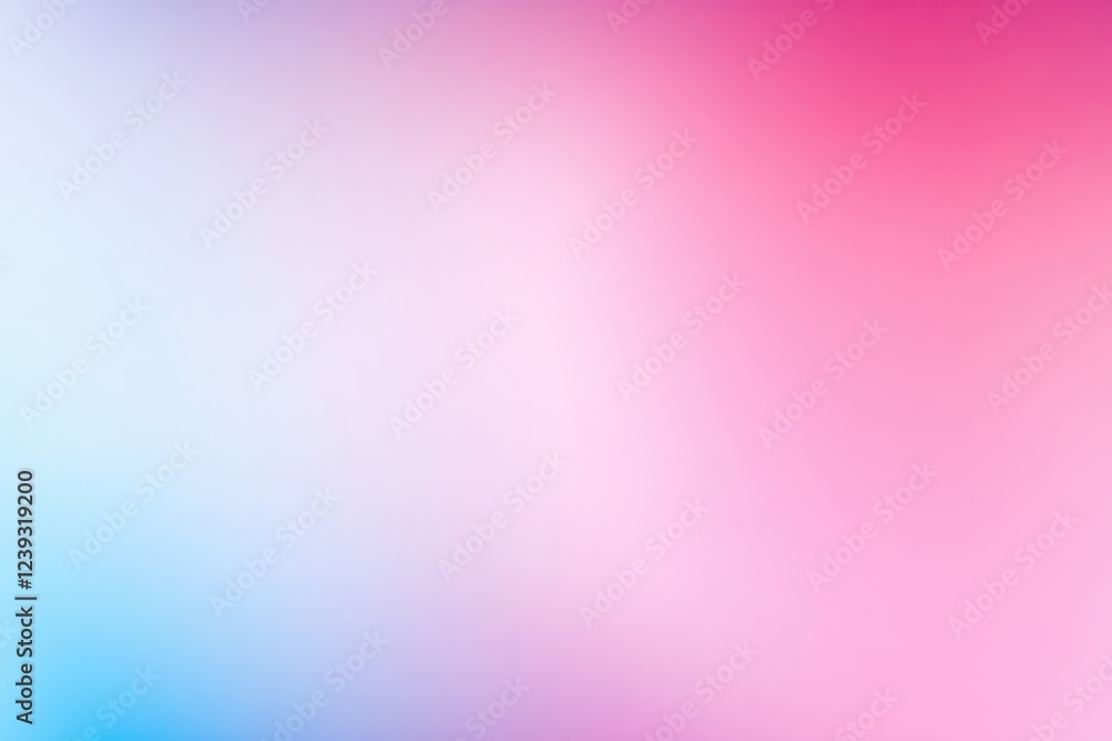 Poster abstract soft pastel gradient pink and blue color blend with smooth dreamy tones for digital art and