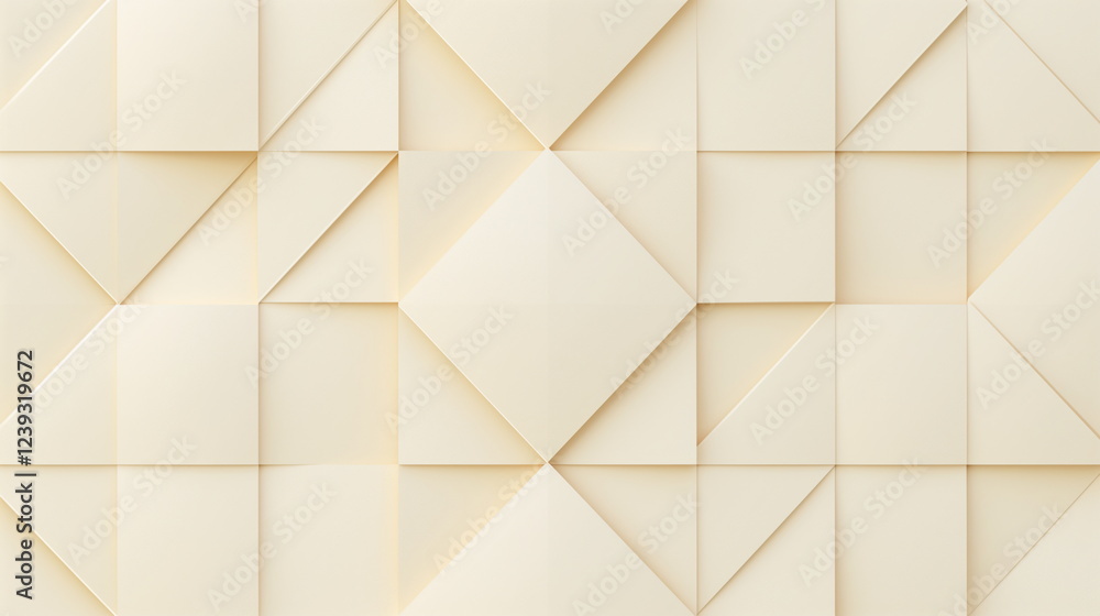 Poster geometric points top view seamless pattern complet_006