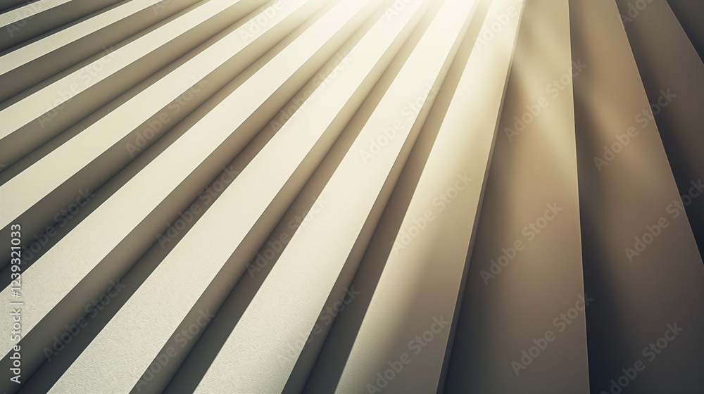 Poster geometric sharp stripes top view seamless pattern _004