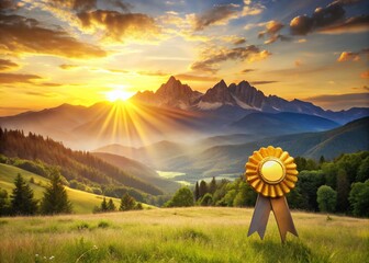 World's Best Dad Award: Majestic Mountain Landscape Photography