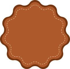 Frame Rounded Decorative Scalloped Shape