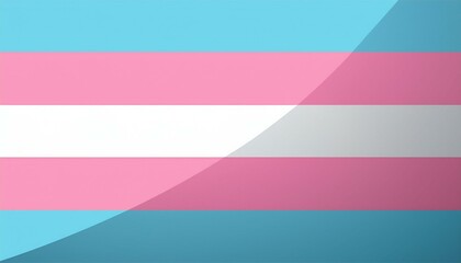 Fototapeta premium Transgender flag with shadow, background