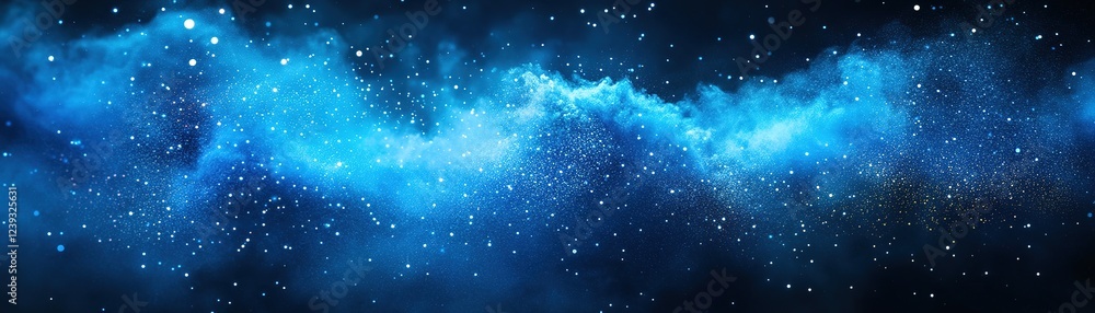 Poster celestial event in outer space stunning nebula imagery cosmic environment high-definition viewpoint 
