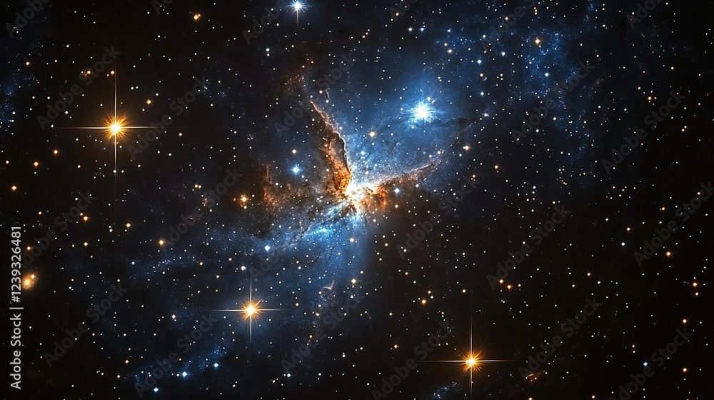 Canvas Prints exploring cosmic wonders stellar formation in deep space astrophotography celestial environment spec