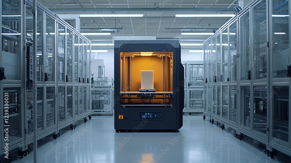 Aufkleber 3d printer technology enhances manufacturing design and production efficiency with advanced software
