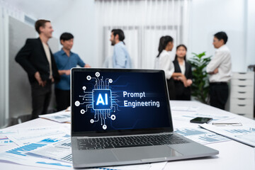 Generative AI virtual assistant tools for prompt engineer and user for ease of engage artificial...