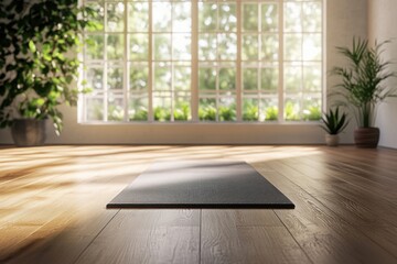 Fototapeta premium Zen Yoga Studio Interior