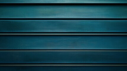 Smooth Dark Teal Wooden Plank Wall Background for Modern Designs