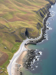 Glenlough bay between Port and Ardara in County Donegal is Irelands most remote bay