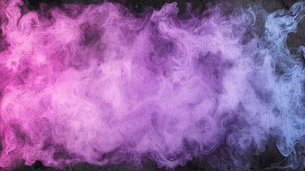 Fototapeta premium Colorful Smoke Patterns on Dark Background for Art and Design