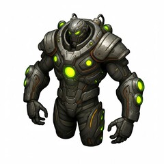 Cybernetic War Mech Suit