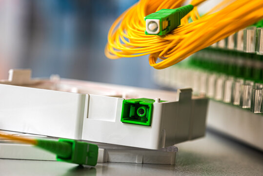 Fibre termination box for optical home intallation and Optical Distribution Frame with Optic Patch Cord Cable
