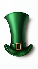 Festive Green Leprechaun Hat Saint Patrick's Day Holiday Irish Tradition Celebration Accessory