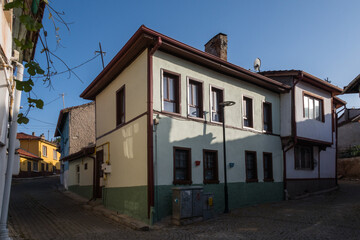 narrow street in the old town