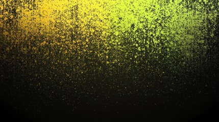 Fototapeta premium Bright Gradient Texture with Yellow and Green Falling Speckles