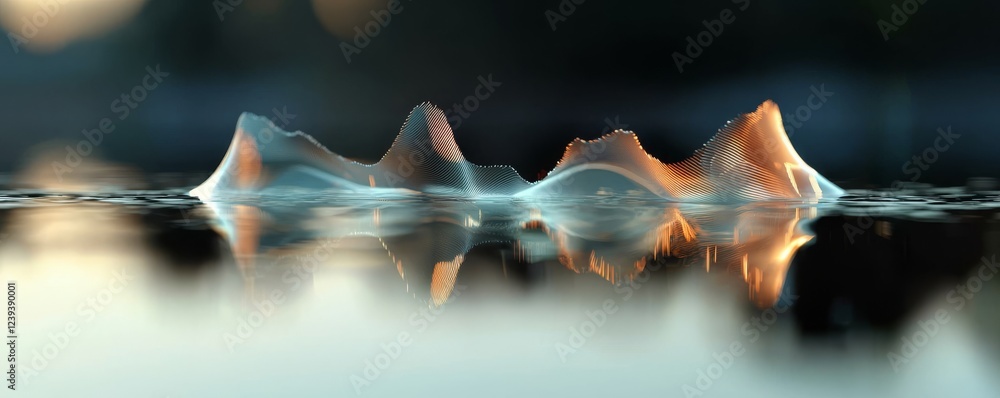 Poster an abstract digital background suitable for technological processes, neural networks, ai, digital st