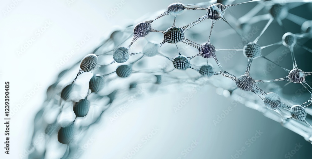 Poster internet of things, blockchain network, machine learning, deep learning, and neural networks concept