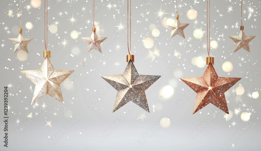 Poster starry twinkle pattern for photo effects and overlays. blurred abstract starlight for backgrounds