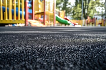 Installing EPDM rubber flooring over existing asphalt creates safer playgrounds and sports areas by minimizing fall related injuries