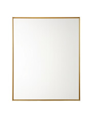 Empty Gold Frame Mirror - Exquisite Wall Decor