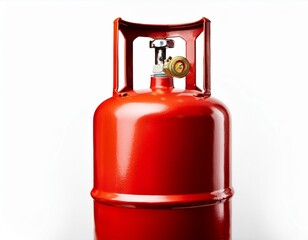 gas cylinder isolated on white background