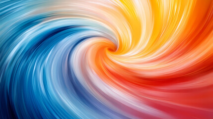 A dynamic and energetic digital artwork showcasing the power and fluidity of movement of serene flow. Movement and Flow. Illustration