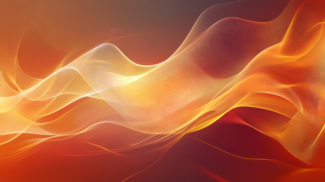A dynamic and energetic digital artwork showcasing the power and fluidity of movement of serene flow. Movement and Flow. Illustration