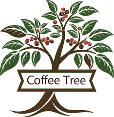 Fototapeta premium Create a logo style for the coffee illustration