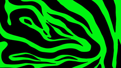 Green sports background design with liquid wave lines pattern