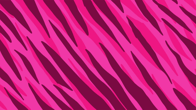 Abstract background with pink zebra pattern