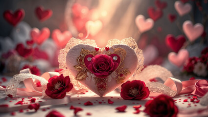 Celebrate Valentine's Day with romantic ideas, love quotes, and heartwarming visuals. Perfect for cards, gifts, and creative Valentine's projects.