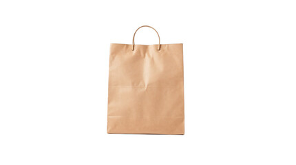 paper bag isolated on white