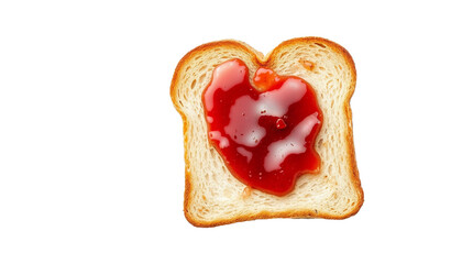 heart shaped bread