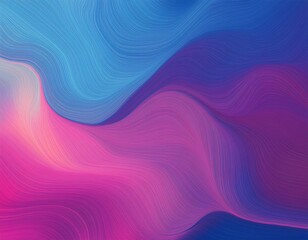 Obraz premium abstract liquid gradient background blue purple and pink with grain noise texture effect