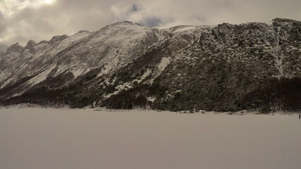 Imagen tomada en la Laguna Esmeralda, ushuaia, Argentina